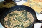 white beans & collard greens